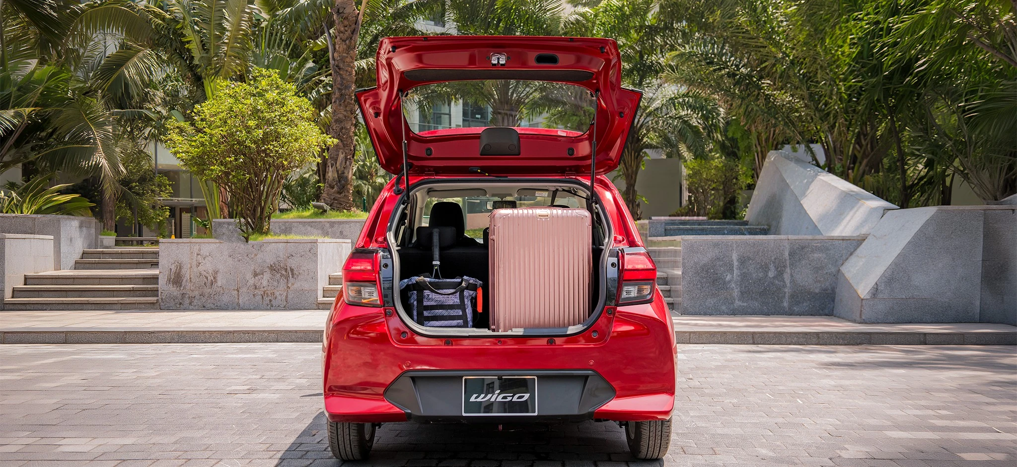 Toyota Wigo – Khoang hành lý 261 lít